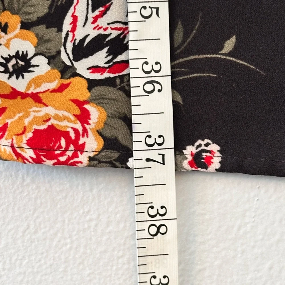 LOFT Outlet | Black Floral Dress - Picture 5 of 6